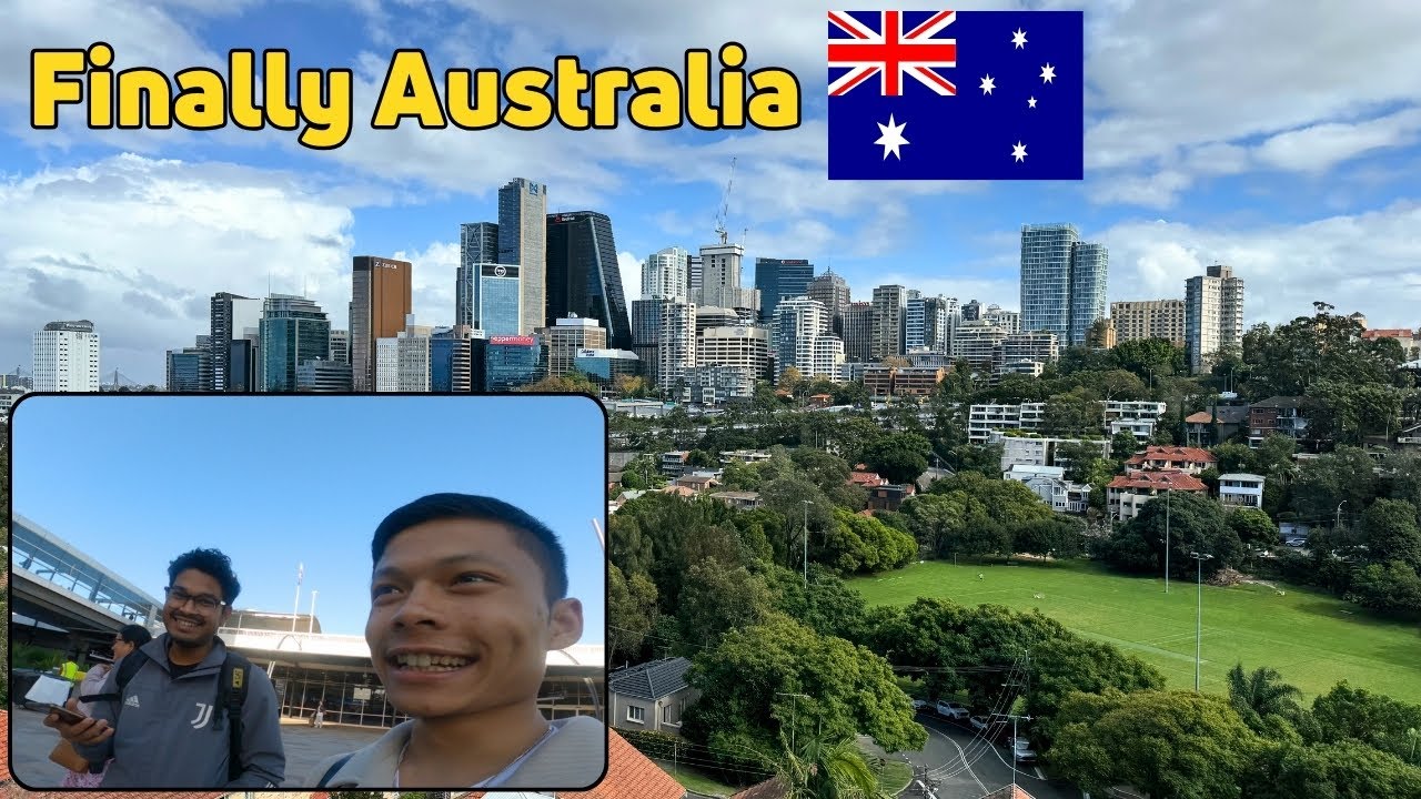 Finally Australia Pugiyo | Pawan dai waiting for me at Sydney International Airport || Part-2