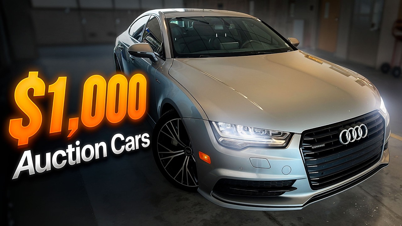 $1k To $100,000 Flipping Cars - $87k at a Dealer Auction