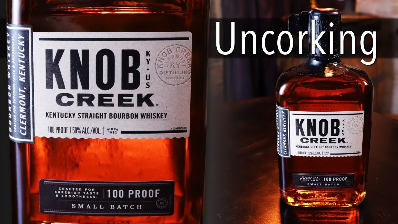 Uncorking Knob Creek Small Batch Kentucky Straight Bourbon Whiskey