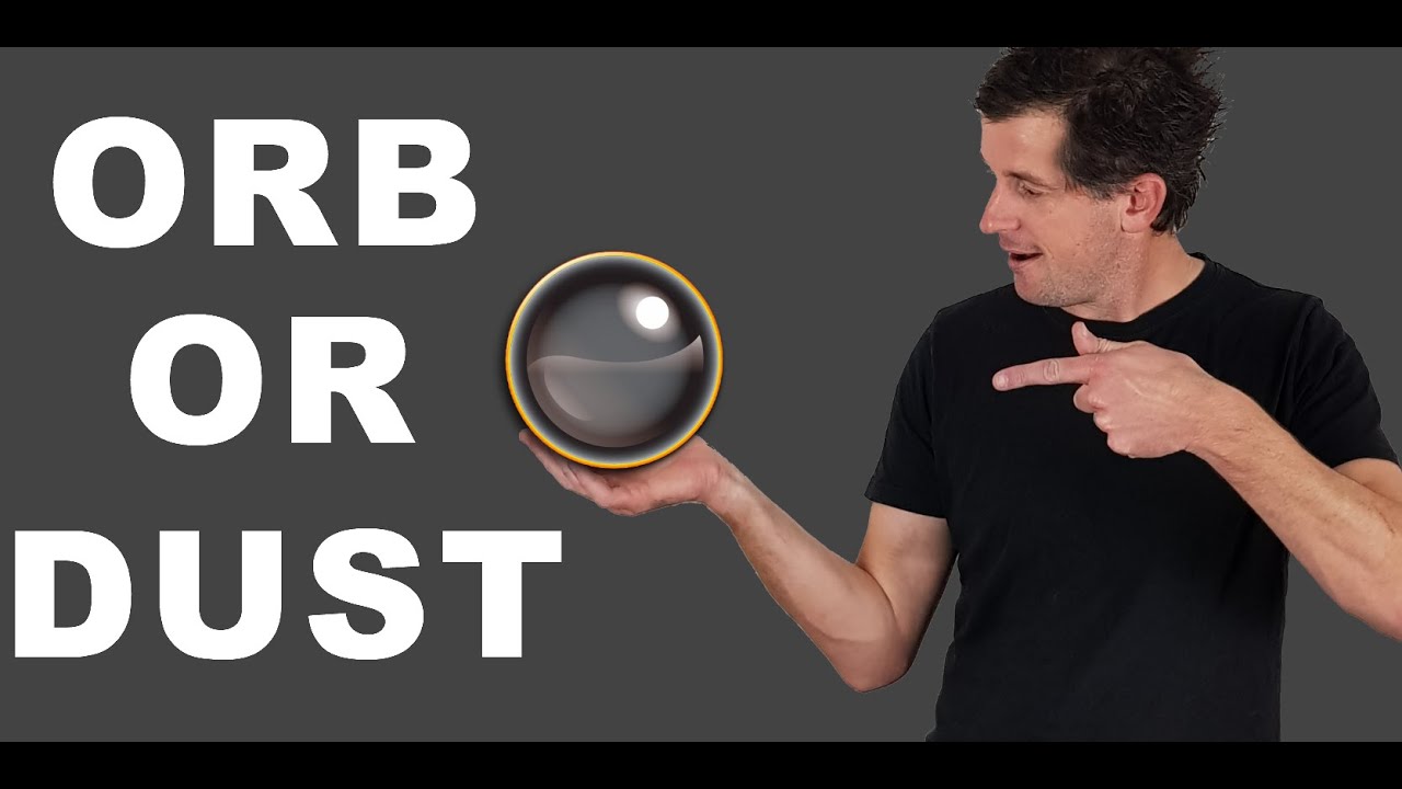 Is this a spirit orb or just a piece of dust? Is an orb a ghost?