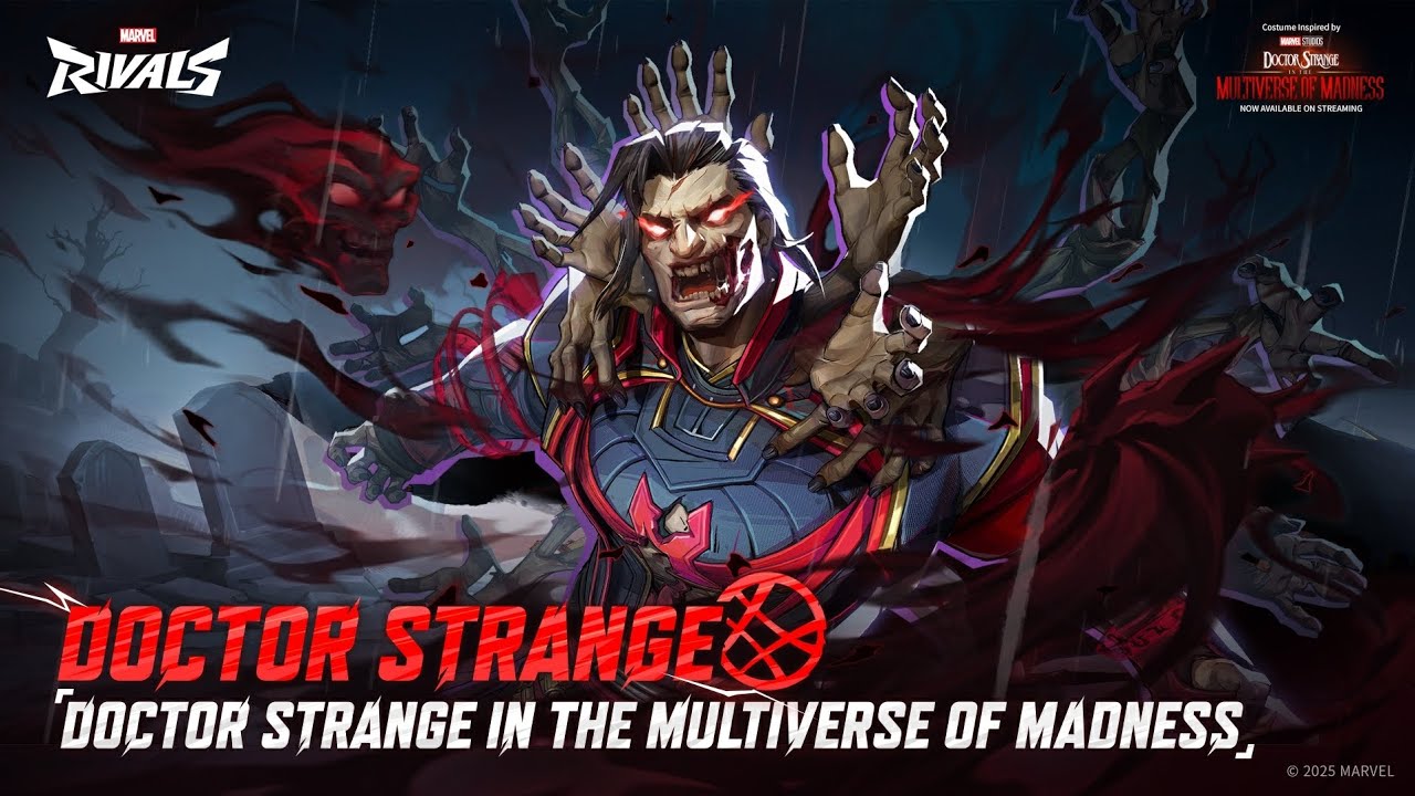 Marvel Rivals Doctor Strange Multiverse Of Madness MVP, Emote & Gameplay