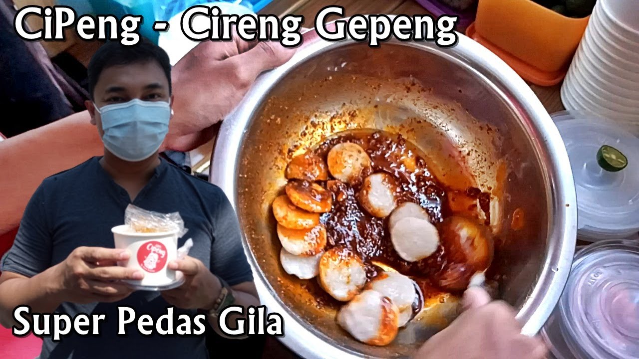 Cireng Gepeng (Cipeng) Super Pedas Gila