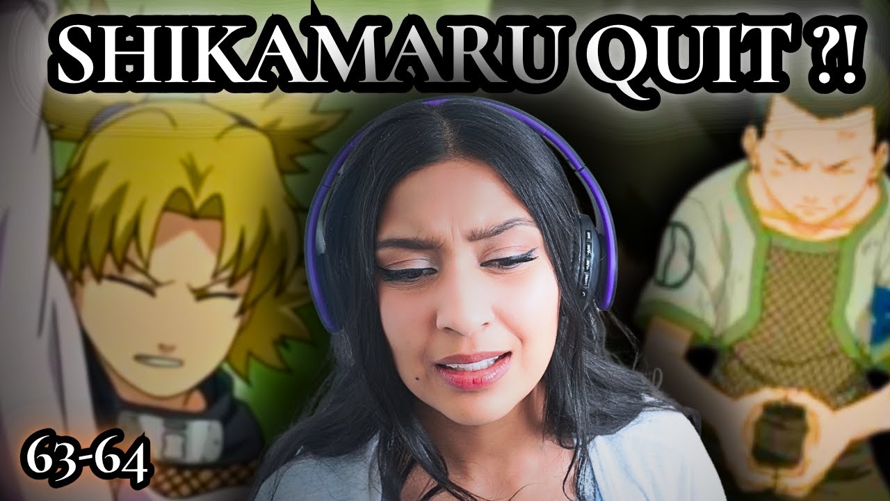 SHIKAMARU VS TEMARI BLEW MY MIND 🤯 | Naruto Reaction | Episode 63-64