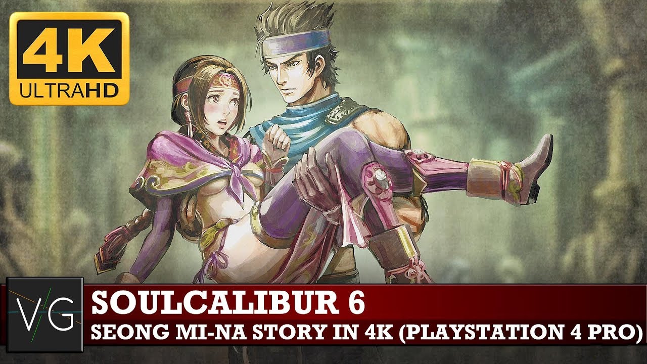 Soulcalibur 6: Seong Mi-na Story mode in 4K (PS4) - no commentary.
