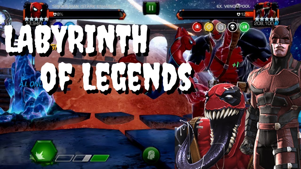Venompool and DareDevil! Labyrinth of Legends Path 2 - Part 2