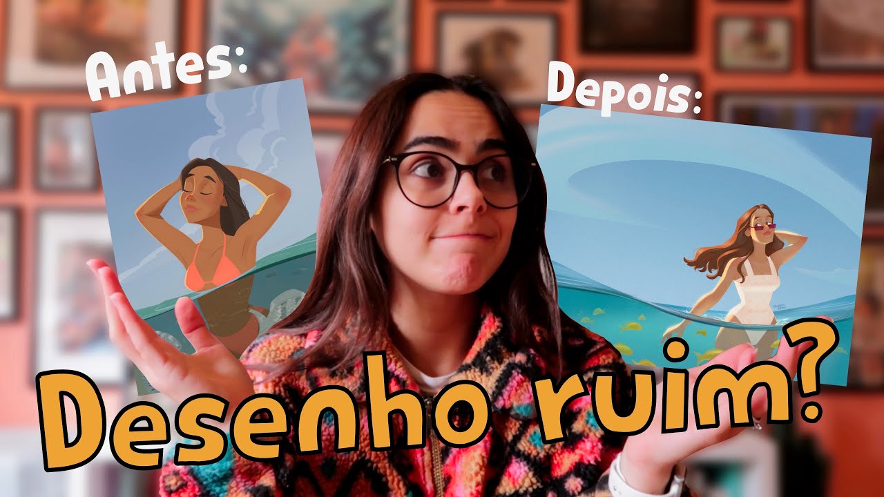 Se seu desenho ficou ruim, assista isso