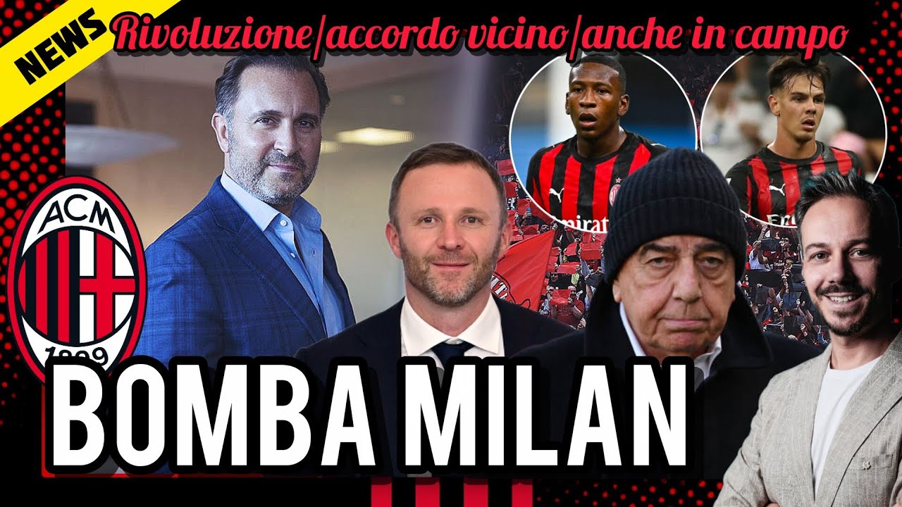 💣BOMBA MILAN🔥RIVOLUZIONE⌛ ACCORDO VICINO🙏LA MIGLIOR NOTIZIA È...⚠️CAMBIA ANCHE IN CAMPO😱ESTUPINAN!