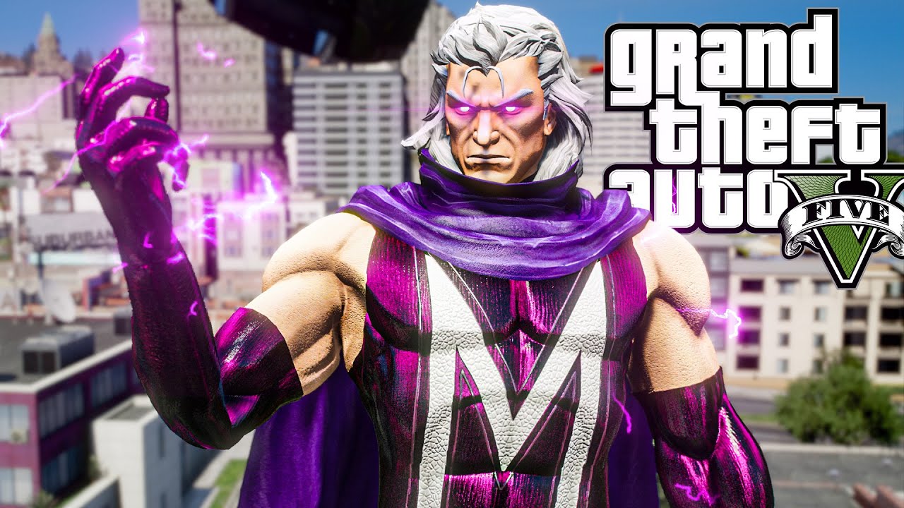 GTA 5 - Magneto X-Men 97 Destroyed Earth's Military