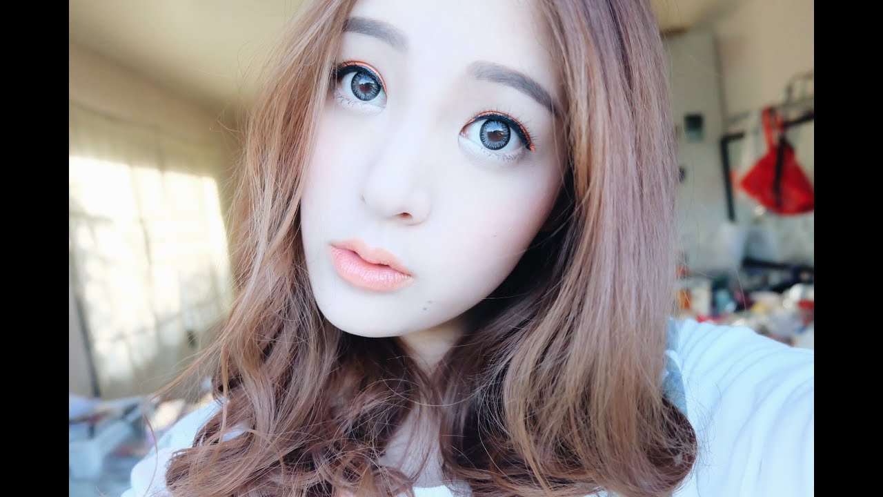แต่งหน้าลุคสีส้ม ขาวผ่องมีออร่า By แป้งดินนำ้มัน Ver.88
