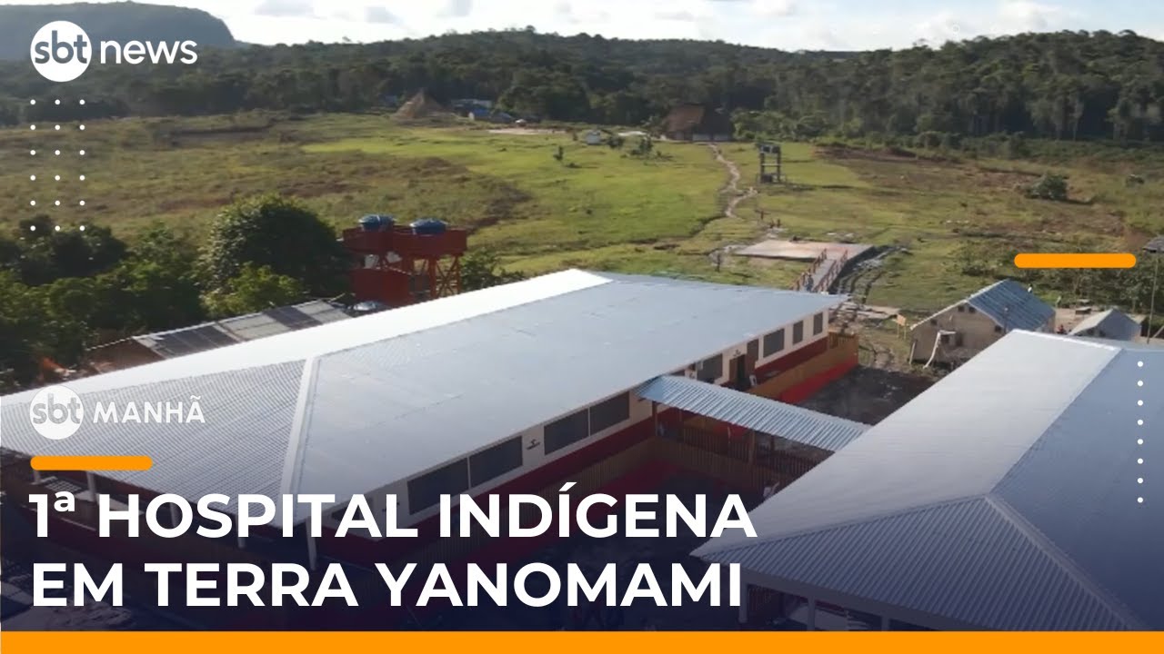 Primeiro hospital indígena do Brasil é inaugurado em Roraima | #SBTManhã