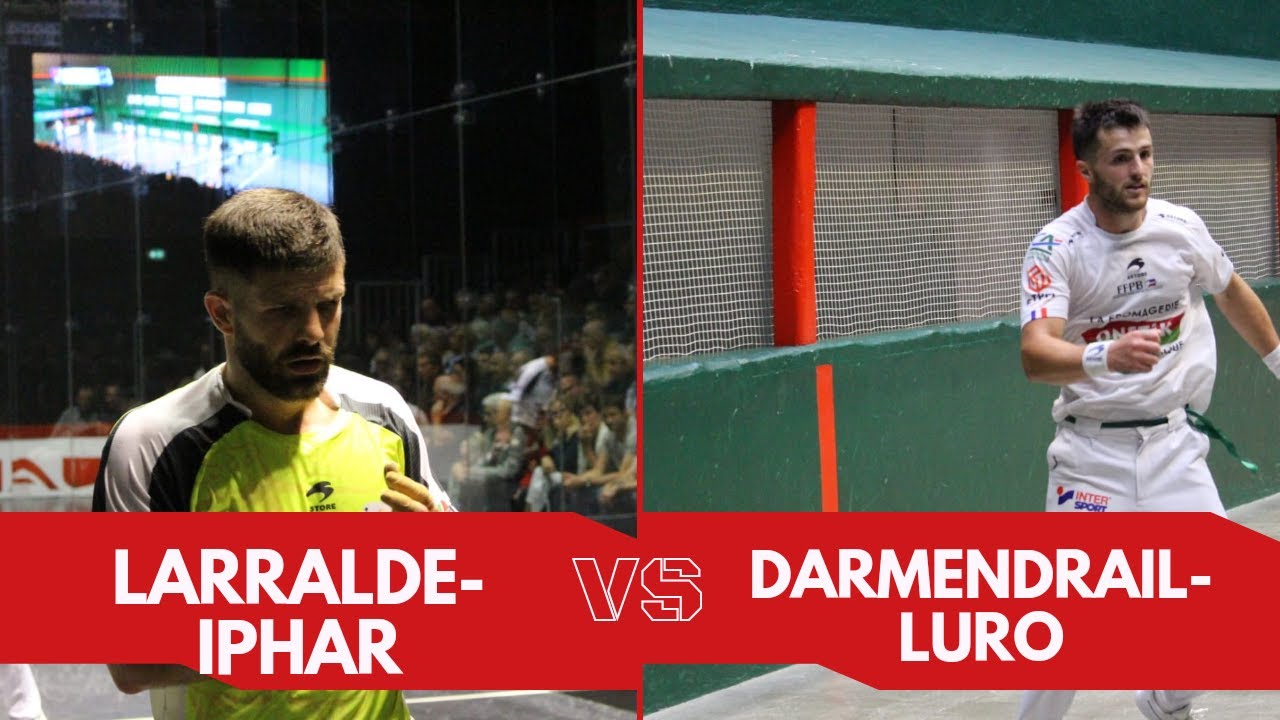 Championnat de France de Pelote Barrage  Larralde-Iphar vs Darmendrail- Luro