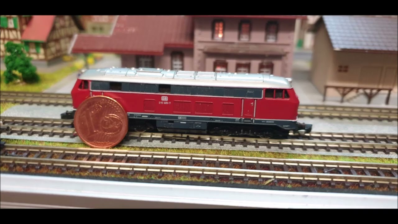 Neuzugang BR 216 Märklin 8875 Märklin Mini Club Spur Z - Pfeilkreuz Uhr