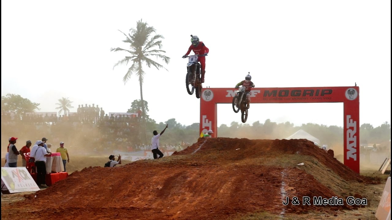 MRF Mo Grip FMSCI National Super Cross Championship 2017 Round 1 Held  in Navelim Goa India 2017 HD
