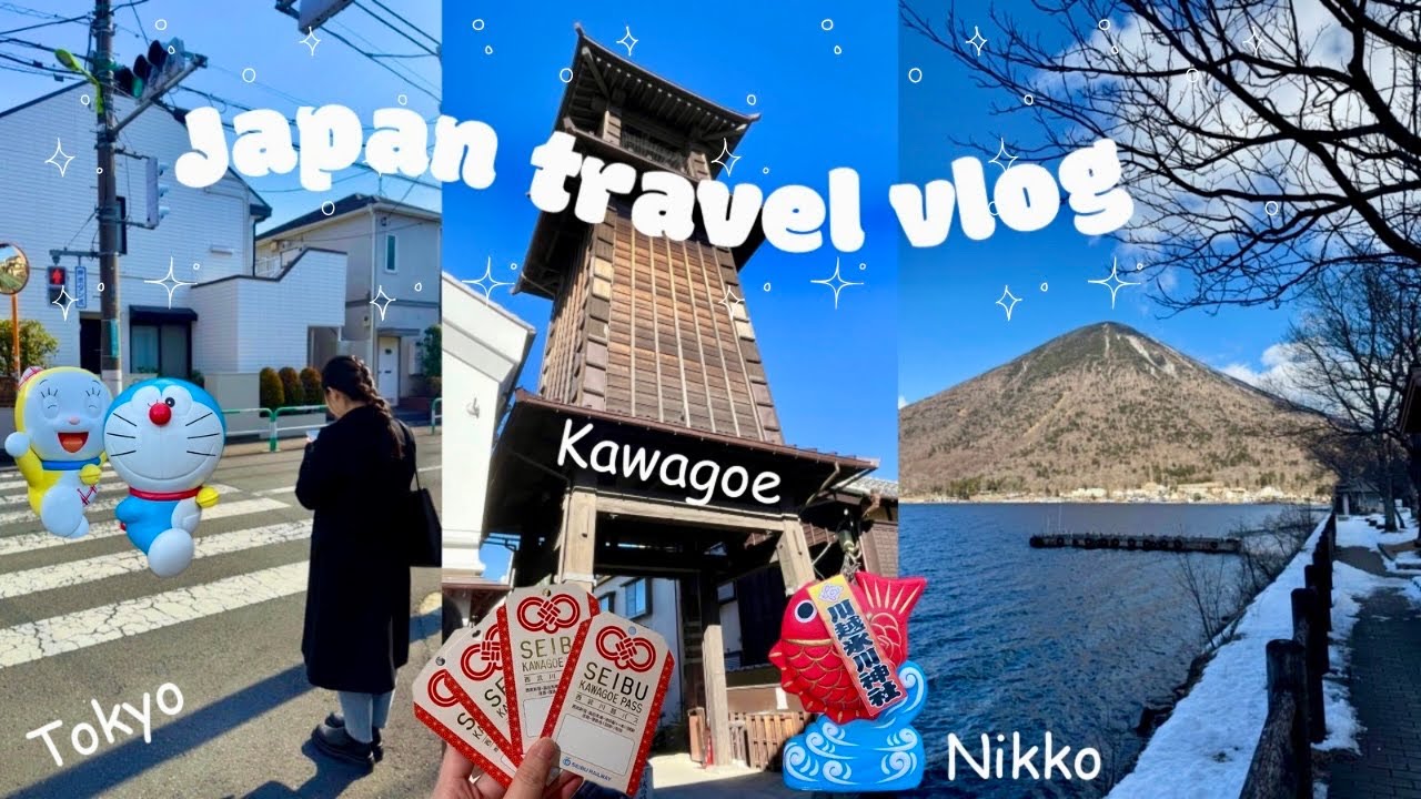 my winter trip to Tokyo 🍜 + day trips to Nikko ❄️ & Kawagoe 🇯🇵 Japan travel diary