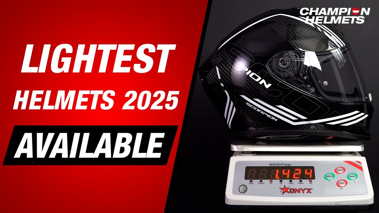 Top 10 Lightest Helmets Of 2025 - ChampionHelmets.com