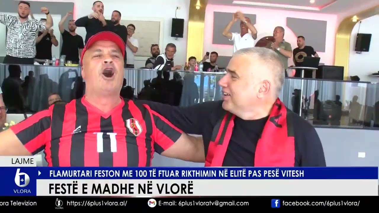 Festë e madhe në Vlorë - Flamurtari feston me 100 të ftuar rikthimin në Elitë pas 5 vitesh