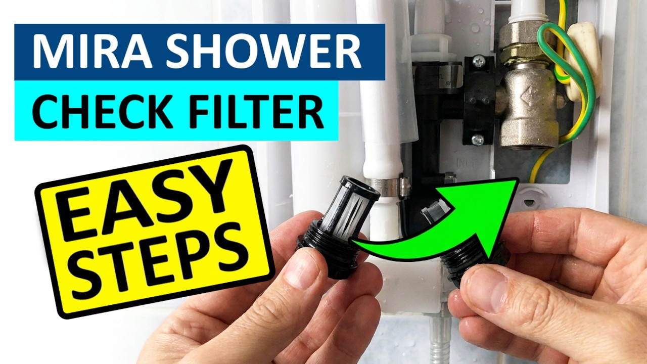 How to check filter on Mira Advance ATL Thermostatic Shower & Priming Commissioning of Mira Advance