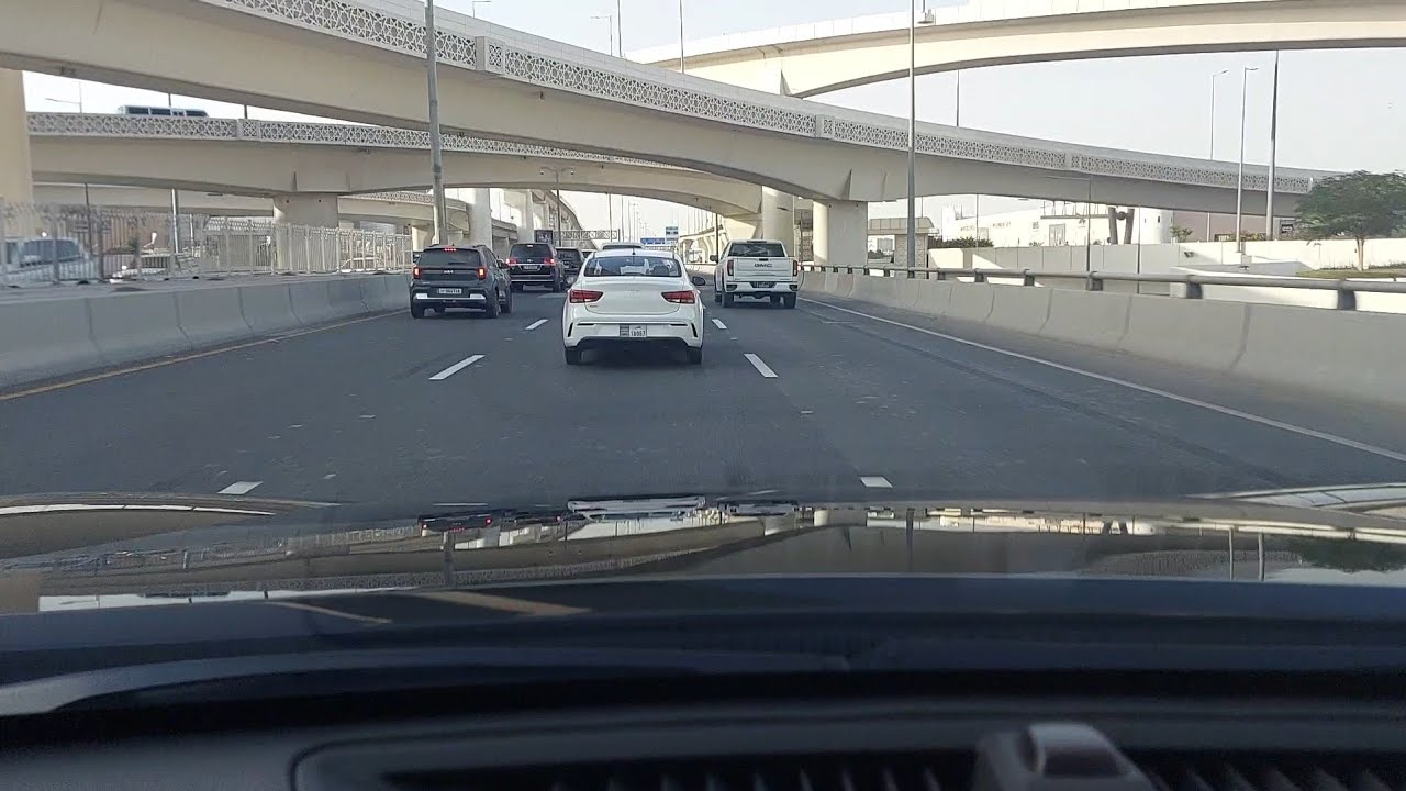 Qatar 🇶🇦 Road explorer video Vlog क़तर की सङकों के खुबसूरत नज़ारे विडिओ विलोग