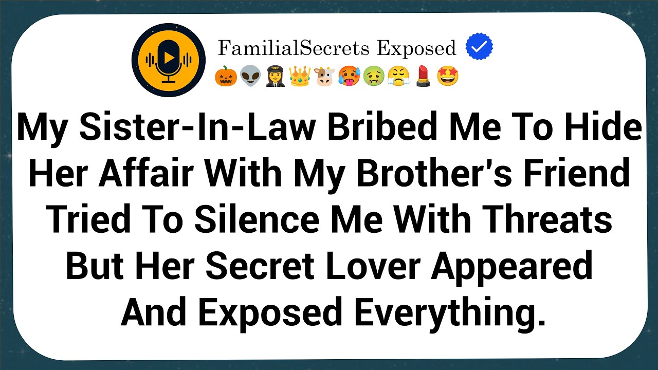 My Sister-In-Law Bribed Me To Hide Her Affair With My Brother’s Friend, Tried To Silence Me With...