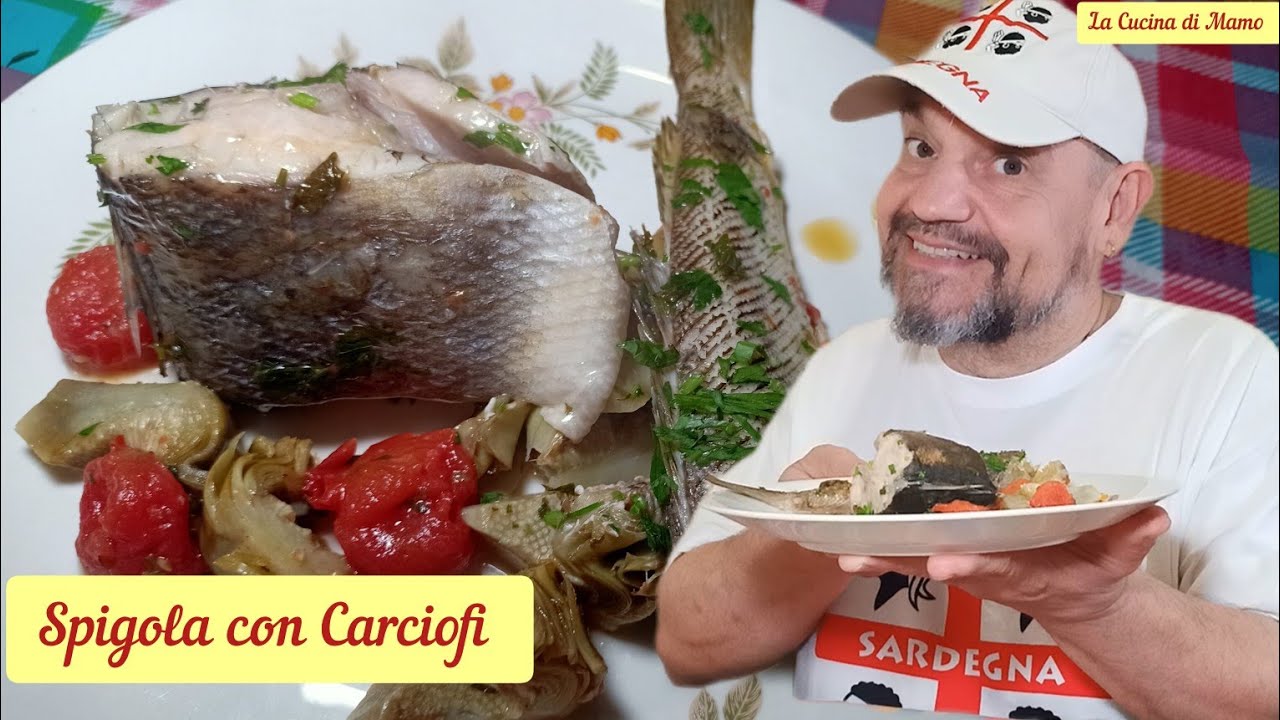Spigola con Carciofi