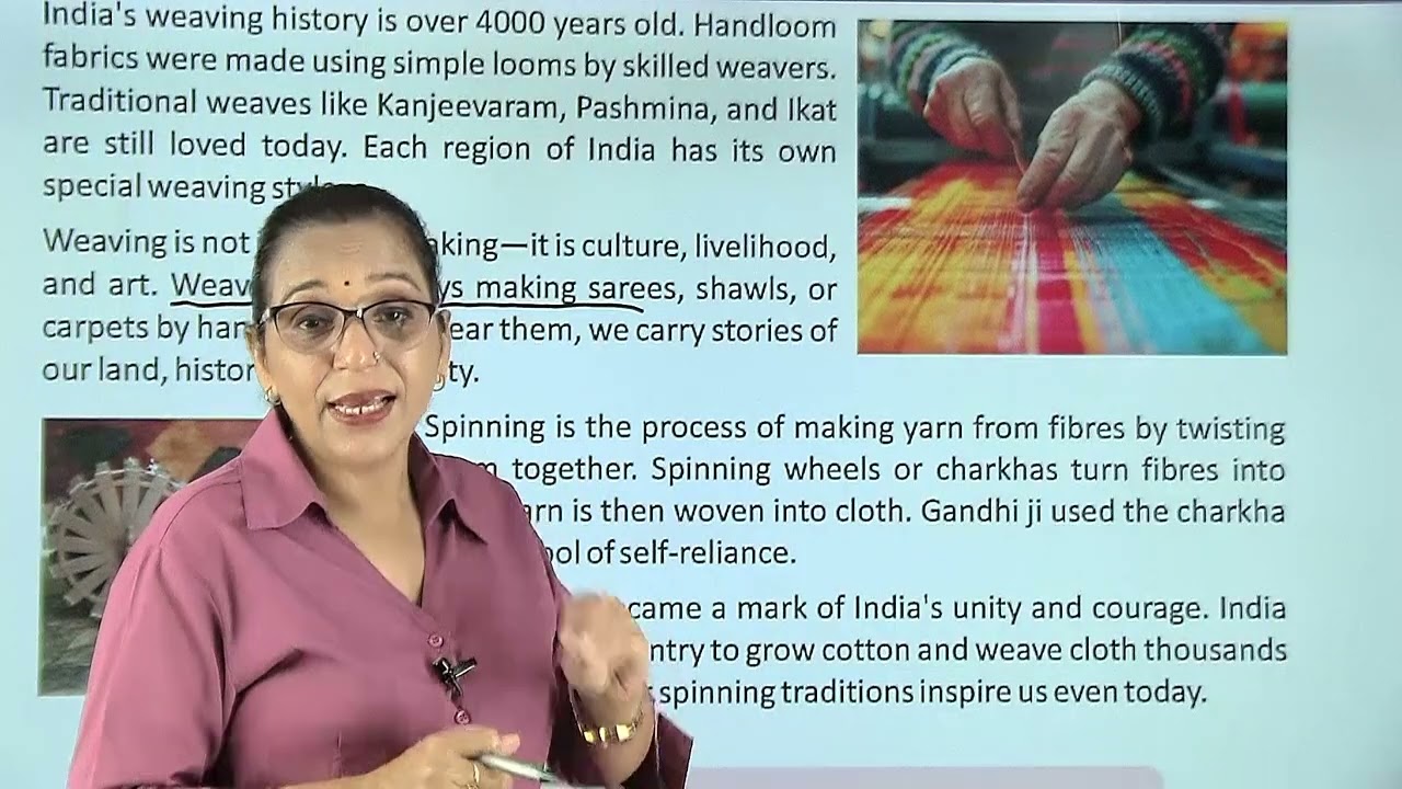 Ch 8 | Jophiel Books | EVS | Class 05 | Clothes -- How Things are Made | For children