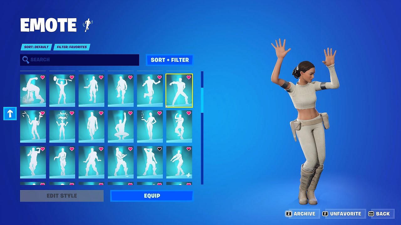ALL FORTNITE ICON SERIES AND [NEW] TIKTOK EMOTES