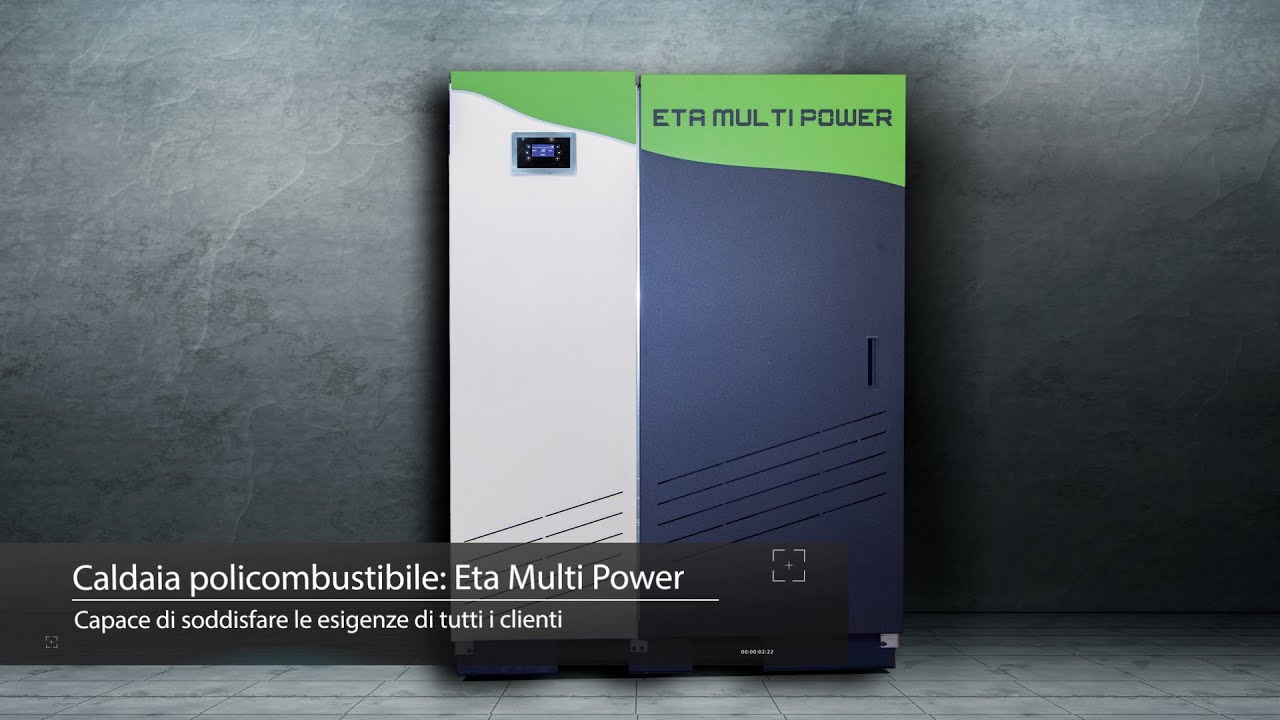 Caldaia a pellet policombustibile: Eta Multi Power
