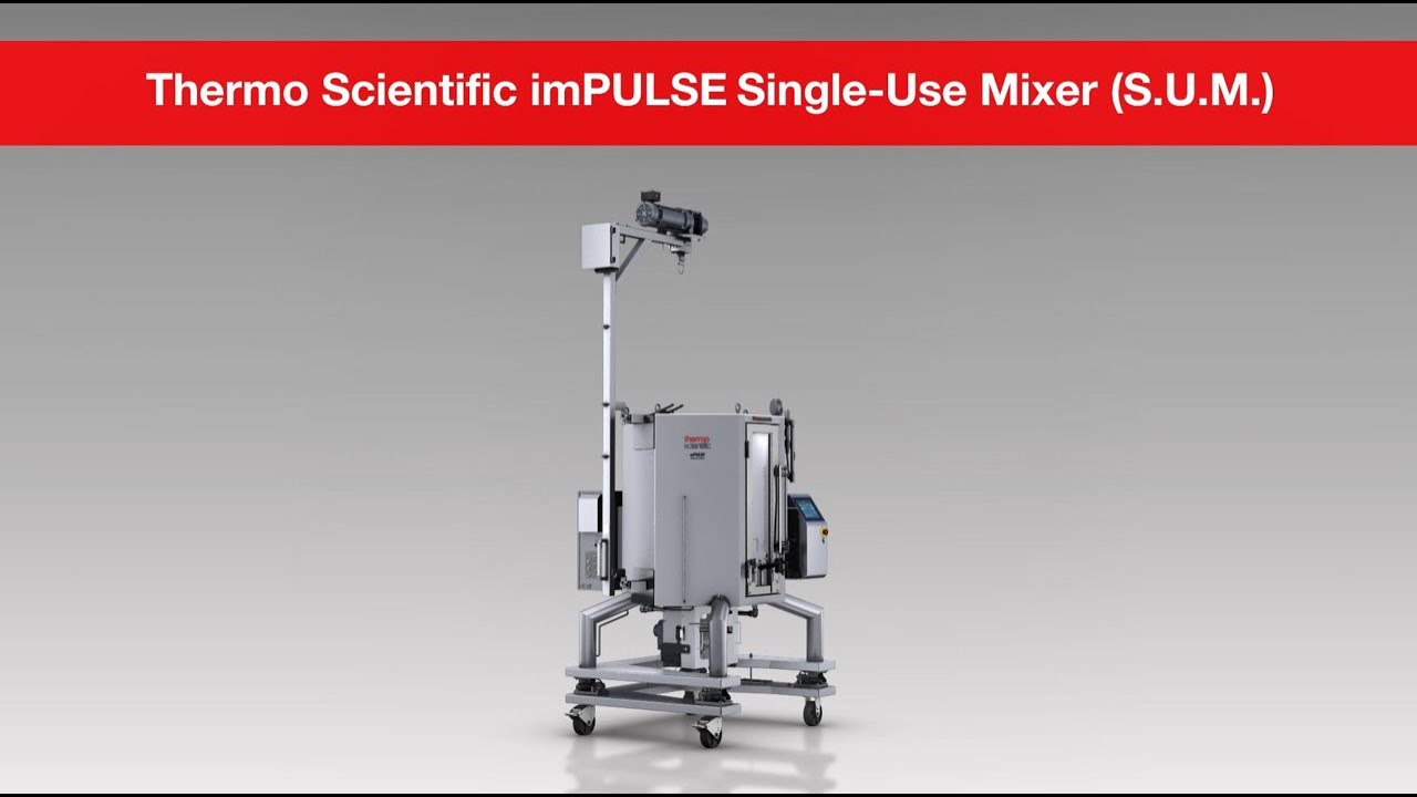 imPULSE Single-Use Mixer (S.U.M.) with Touchscreen