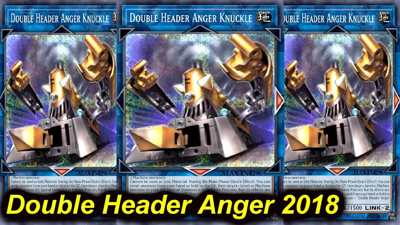 【YGOPRO】Train Double Header Angel Knuckle Deck 2018 *train link monster*