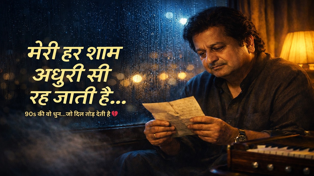 मेरी हर शाम अधूरी सी रह जाती है | Heart Touching Sad Ghazal | #ghazal #ghazals