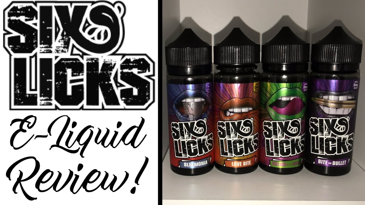 An Incredible Range! - Six Licks Juice Review!
