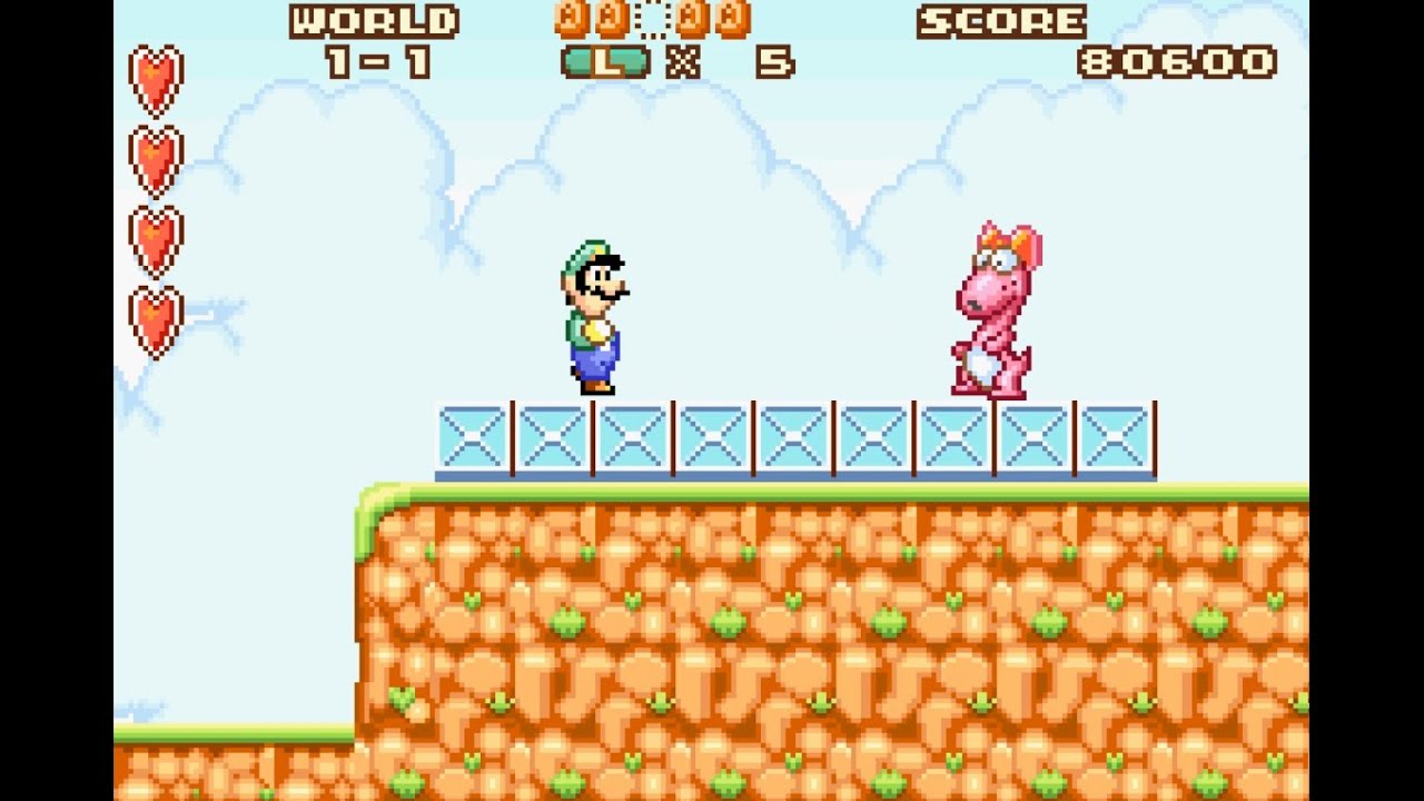 SUPER MARIO ADVANCE | MUNDO 1-1