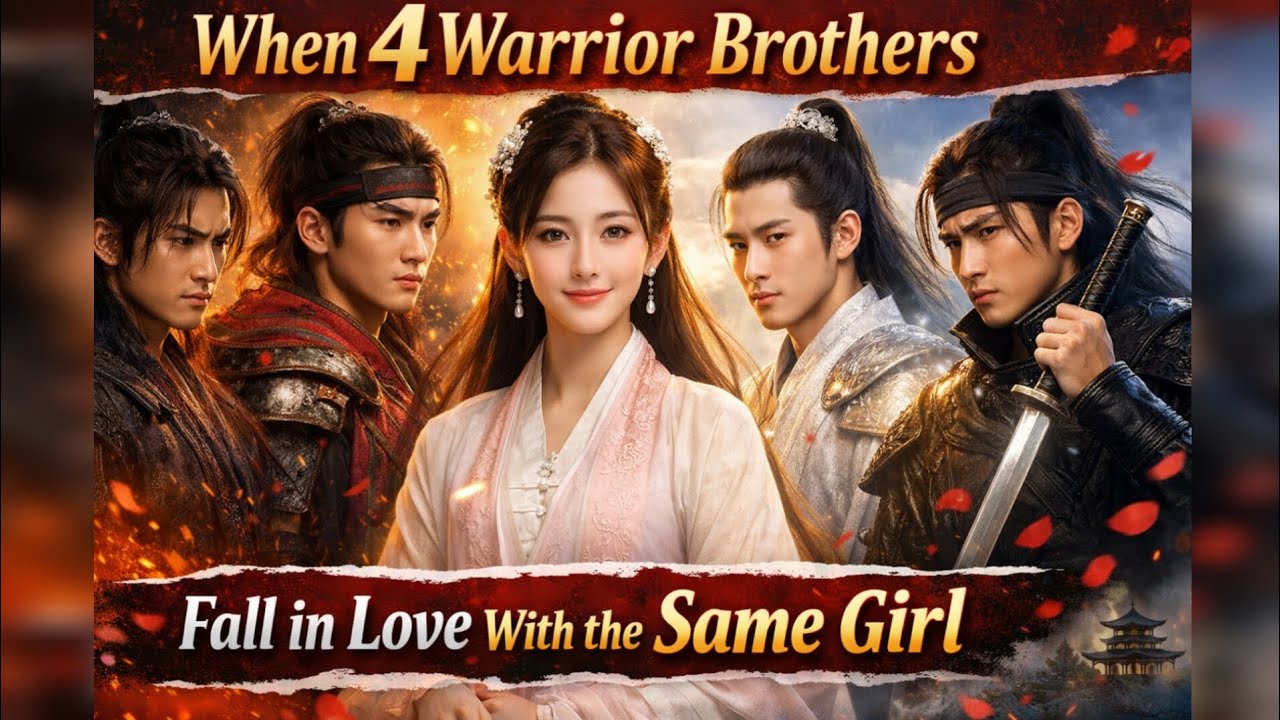 “When 4 Warrior Brothers Fall in Love With the Same Girl” | Chinese full movie [ENG SUB]