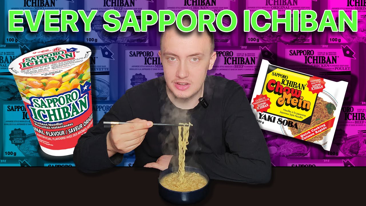 RANKING Every SAPPORO ICHIBAN - Instant Noodle Tier List