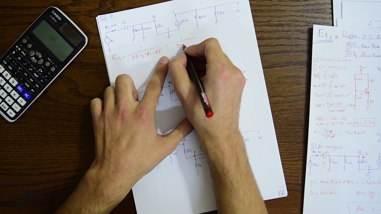 Frequency Response Application 1 ( BJT Transistor )