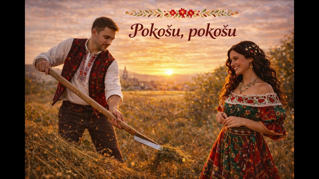 Pokošu, pokošu travičku zelenú | Temperamentná rusínska pieseň z východu Slovenska - AMIZ SOUND