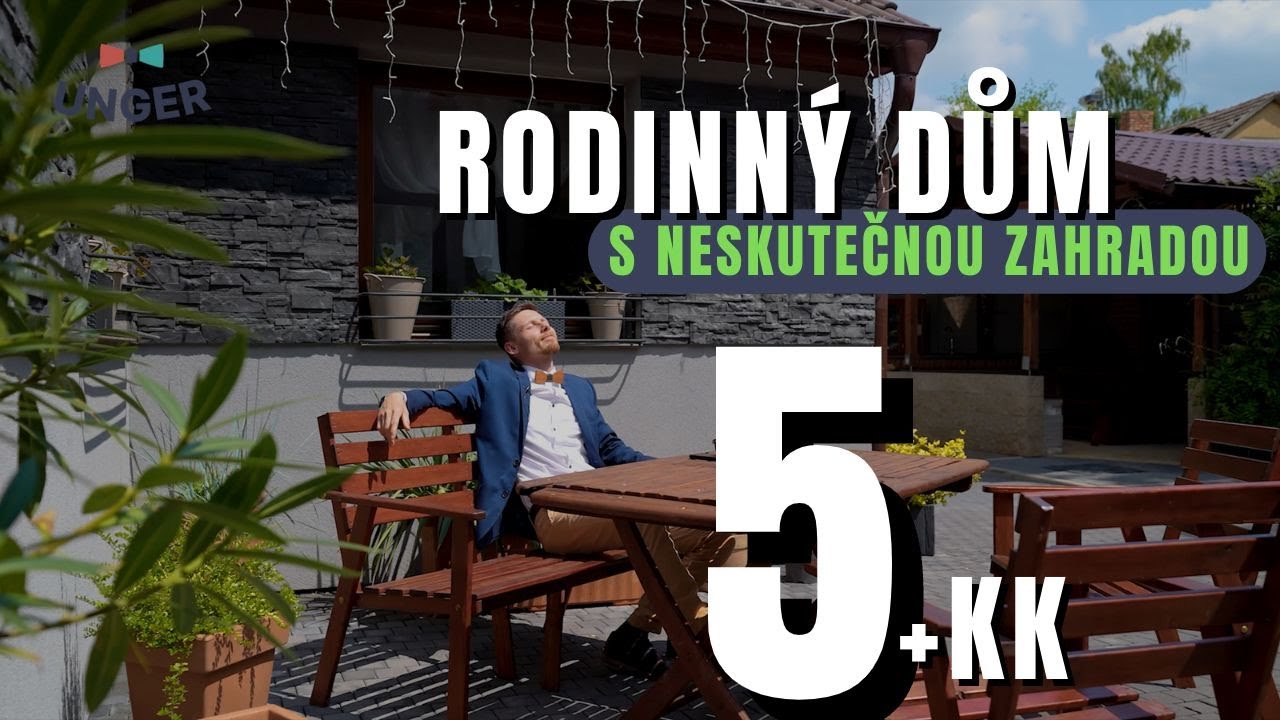 Videoprohlídka, rodinný dům 5+kk, Ješín - Velvary, NA PRODEJ, Miroslav Unger