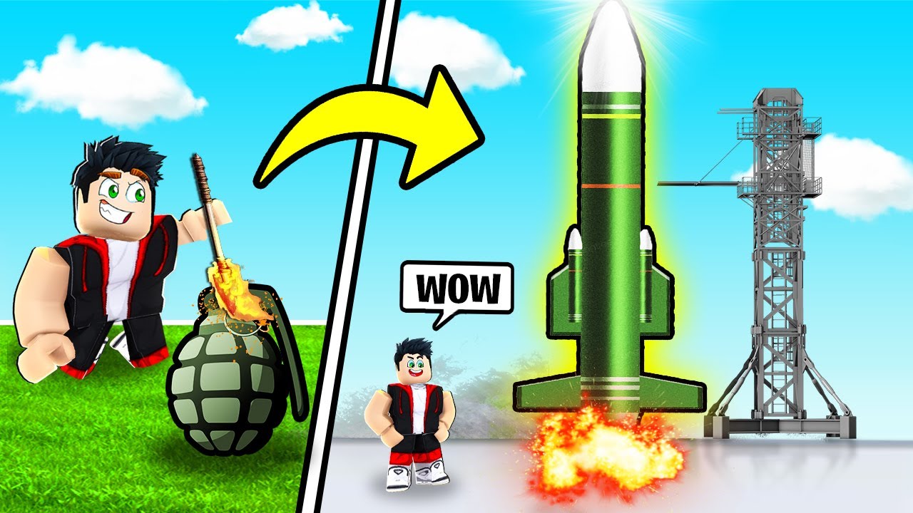 J'AI CONSTRUIT LE PLUS GROS MISSILE JAMAIS CRÉÉ dans Roblox Explosions Tycoon