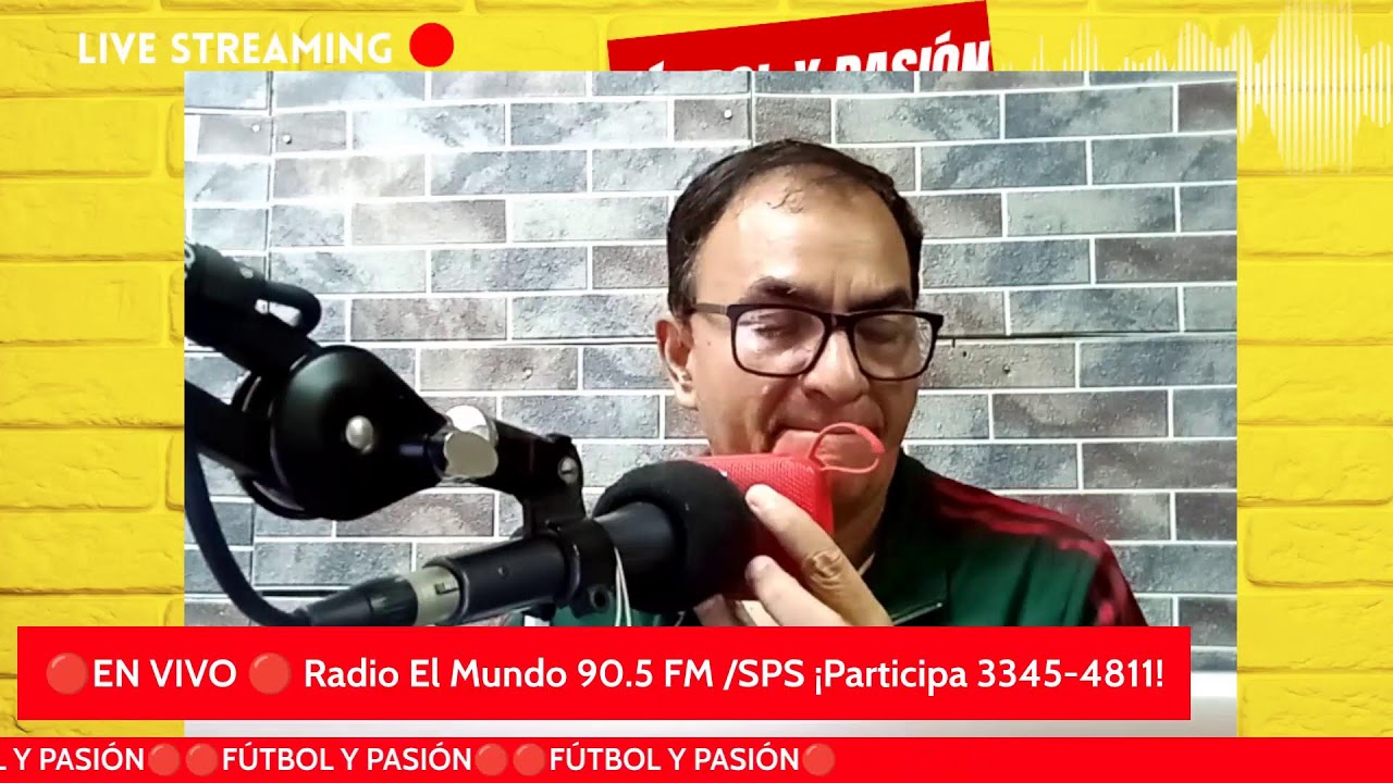 FÚTBOL Y PASIÓN, RADIO EL MUNDO 90.5 FM