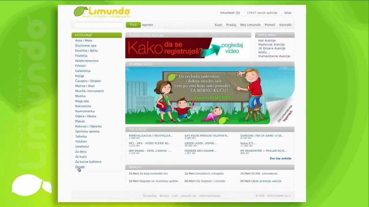 Besplatni oglasi - Limundo - Kako kupovati ?