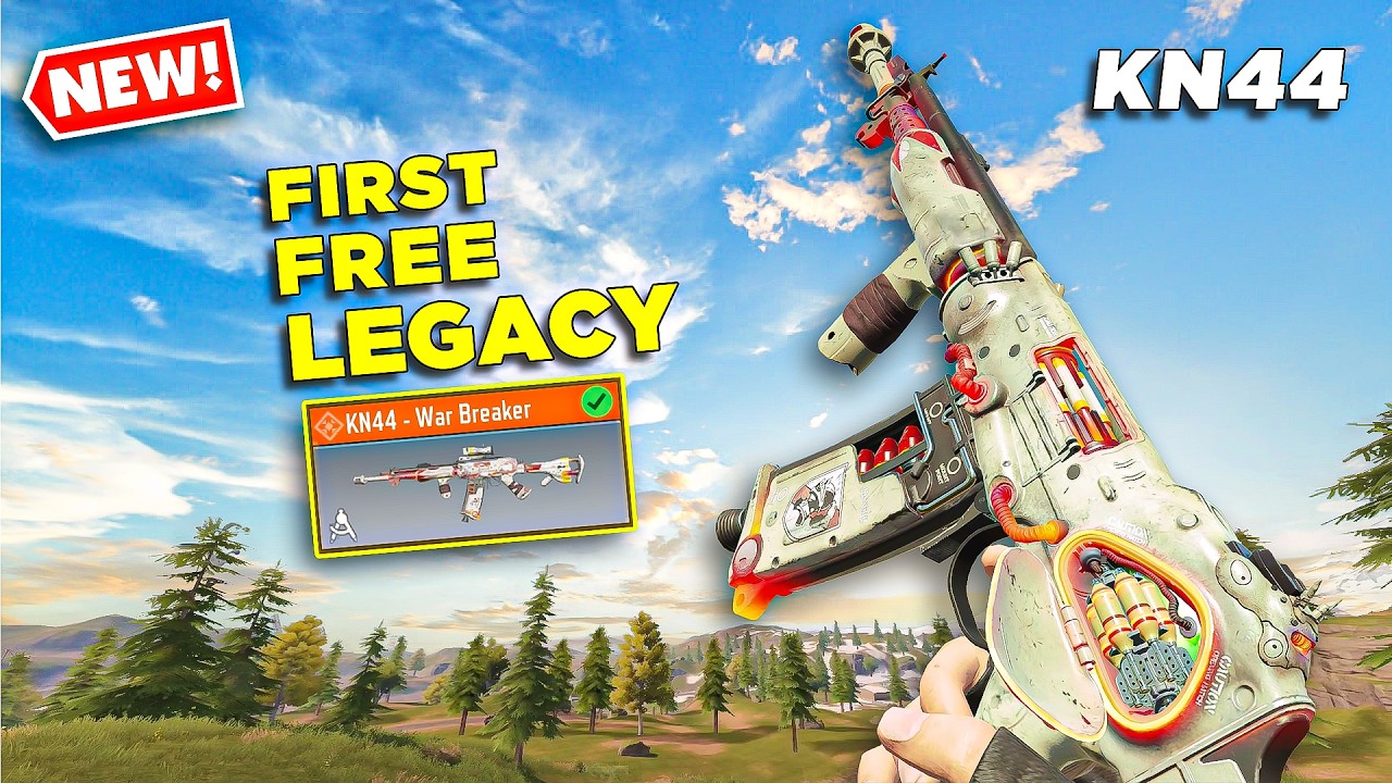 *NEW* FREE LEGACY KN44 😍 W/ PAY TO WIN IRON SIGHT IN CODM