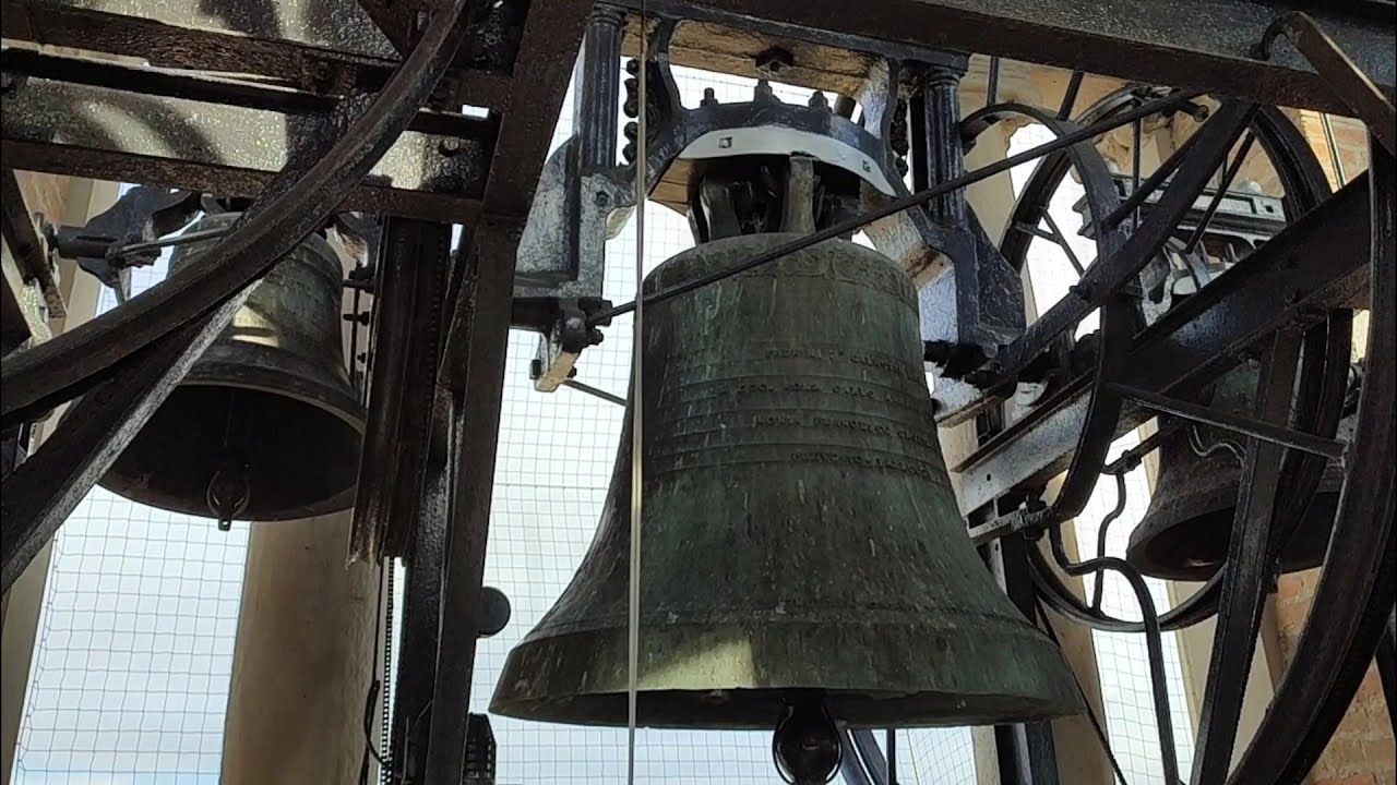 Campane di Montodine (CR), Chiesa di Santa Maria Maddalena - Concerto solenne a nove campane