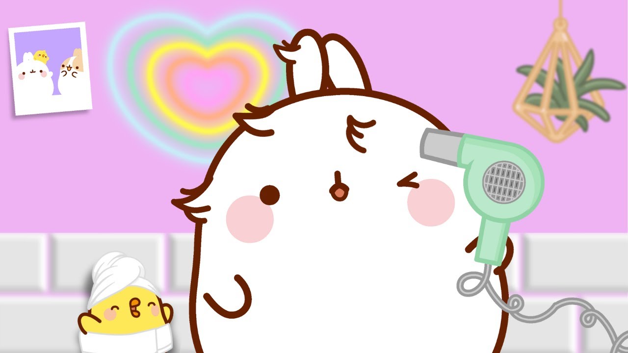 Molang and Piu Piu : Magical Hair Care Routine ✨