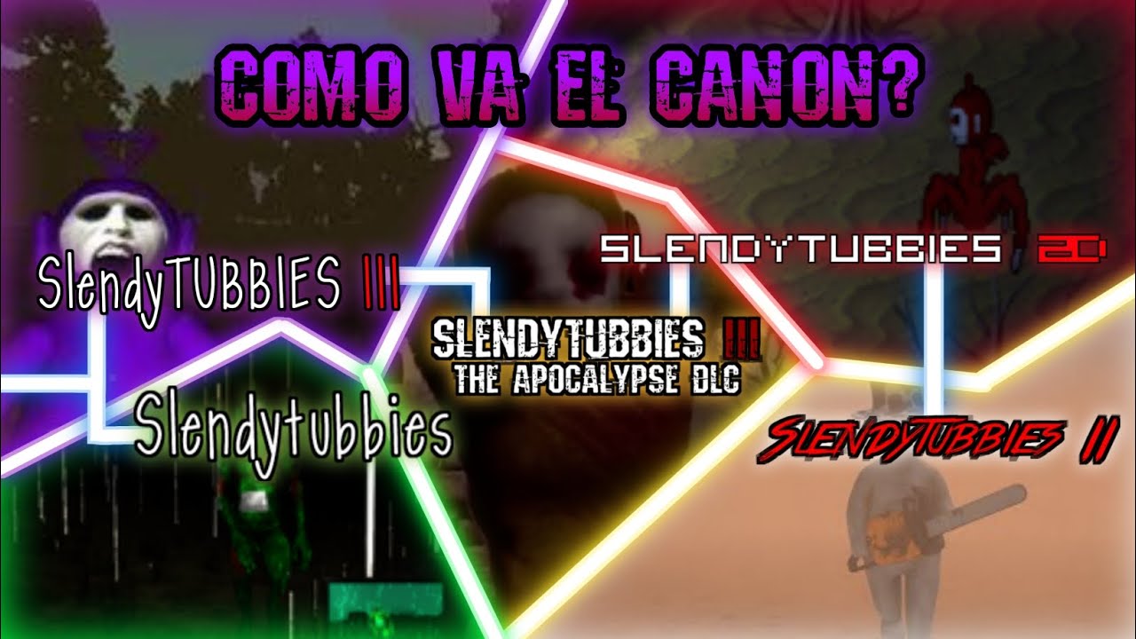 La CRONOLOGÍA de SLENDYTUBBIES...
