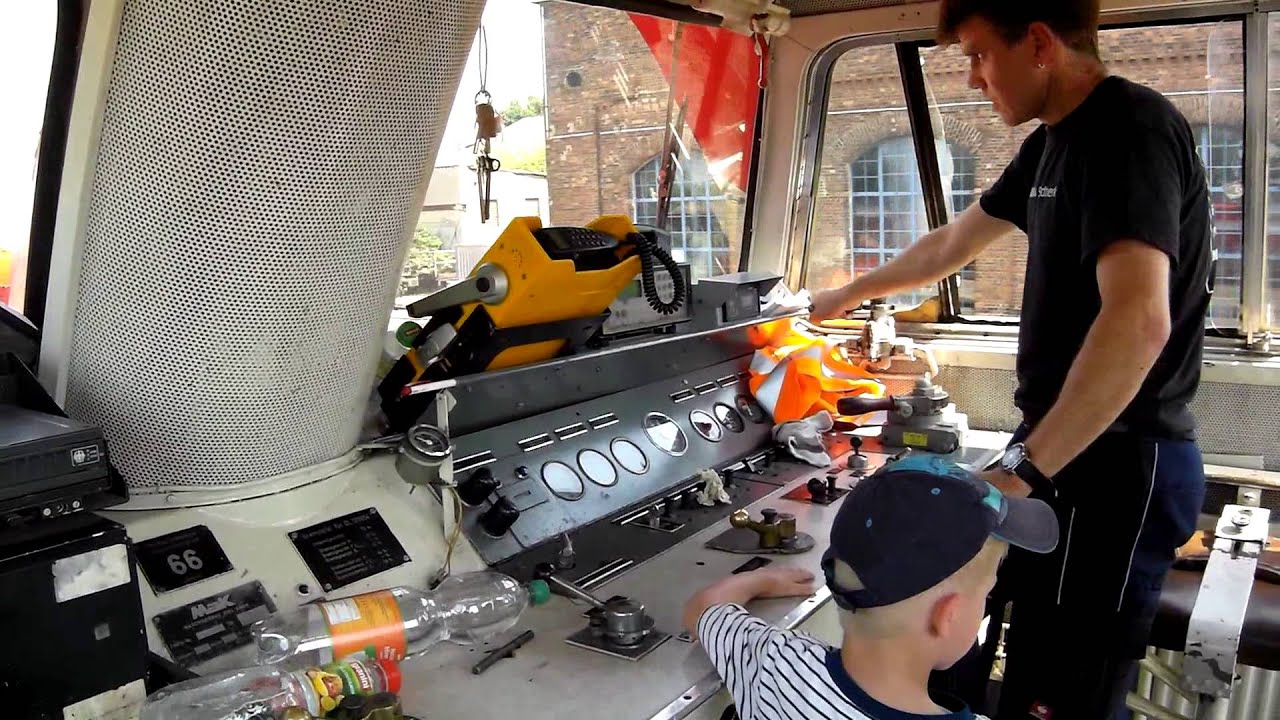 Führerstandsmitfahrt Diesellok V65 1200 PS, MEGA TURBOSOUND тепловоз