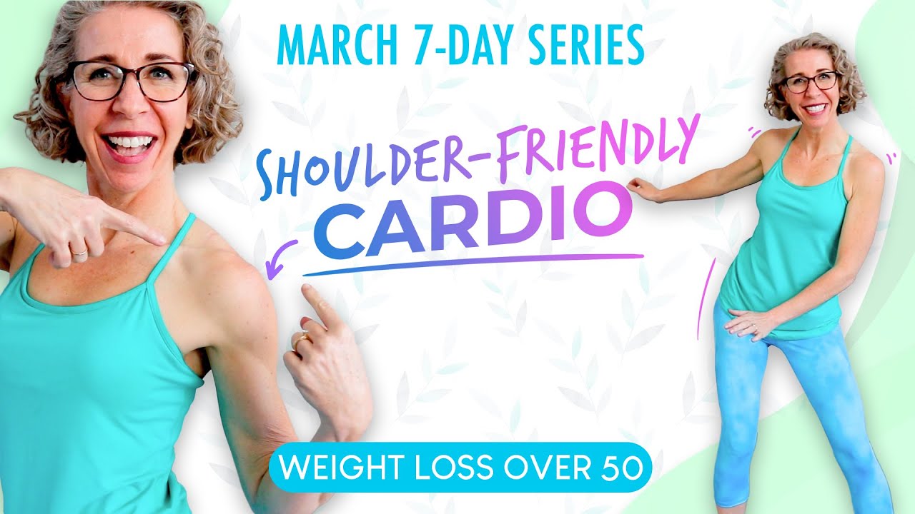 SHOULDER-FRIENDLY Cardio (NO Overhead Moves!) WEIGHT LOSS Workout 🍃 Pahla B Fitness