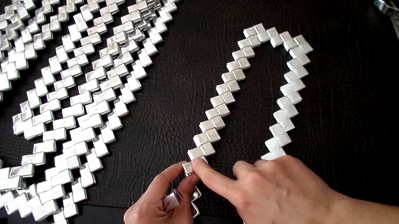 2 - Kağıt örme tekniği ile çanta yapımı 2. bölüm kağıtları birleştirme