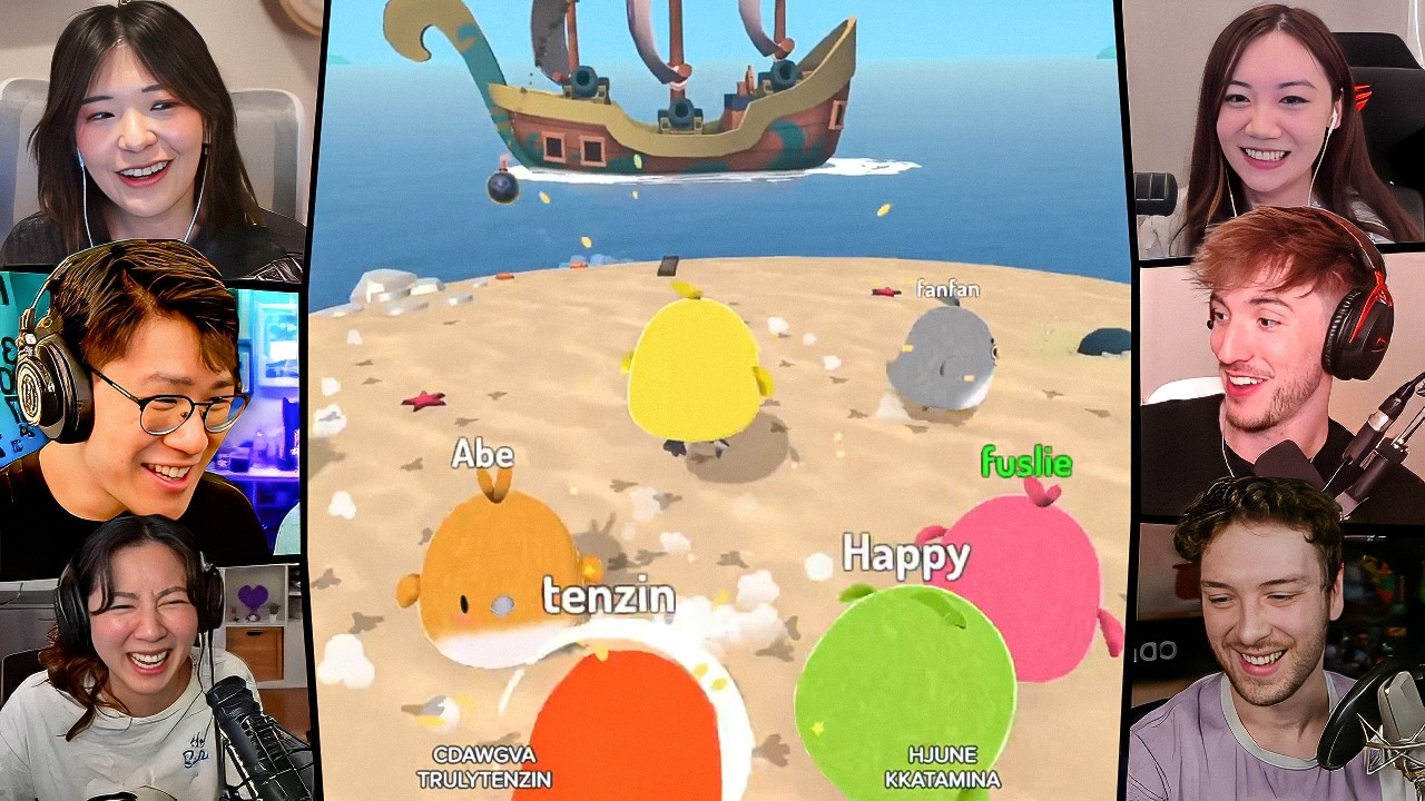 I Teamed Up with Fuslie to DESTROY FanFan in Feather Party (Multi POV)