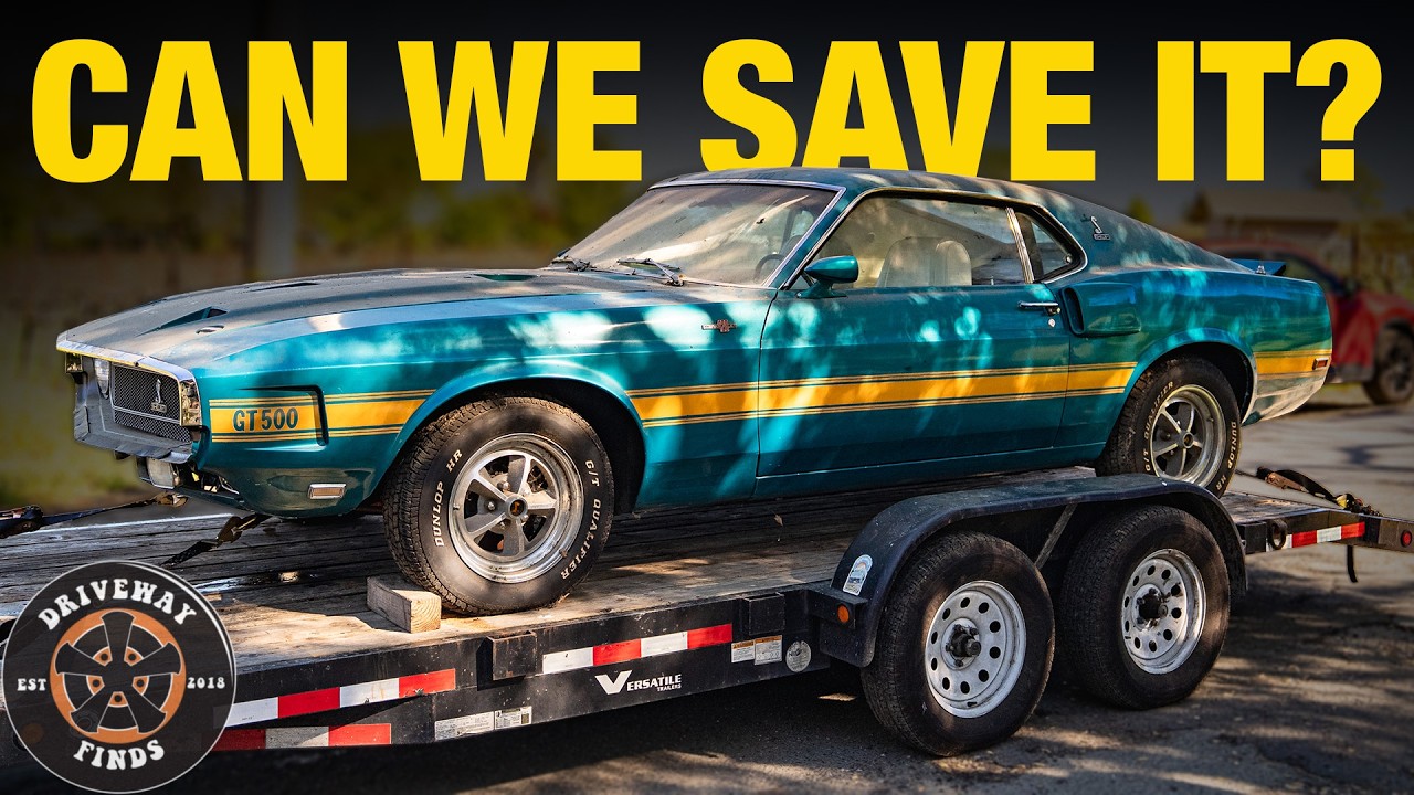 This 1969 Shelby GT 500 has been sitting for 30 years. Can we get it driving again? | Driveway Finds