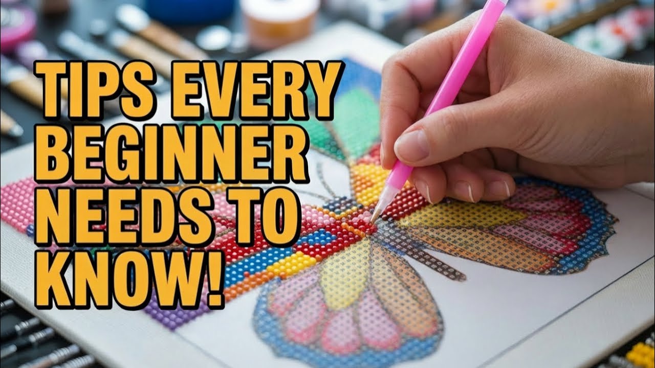 Diamond Painting Introduction, Tips & Tricks for Beginners
